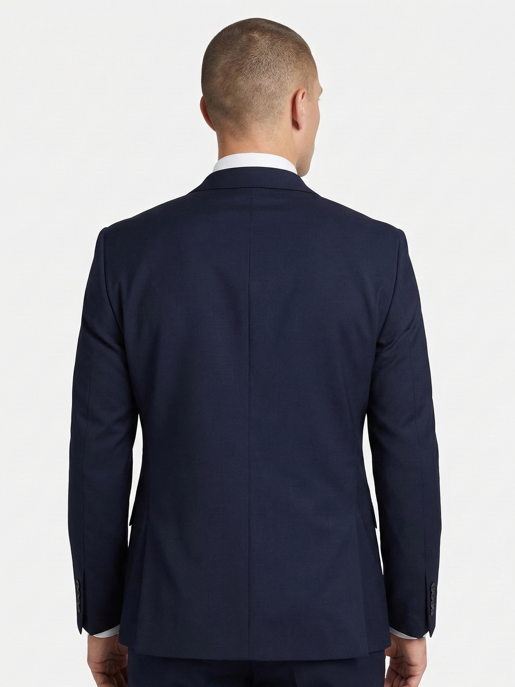Jasper Navy Tapered Fit Suit Jacket
