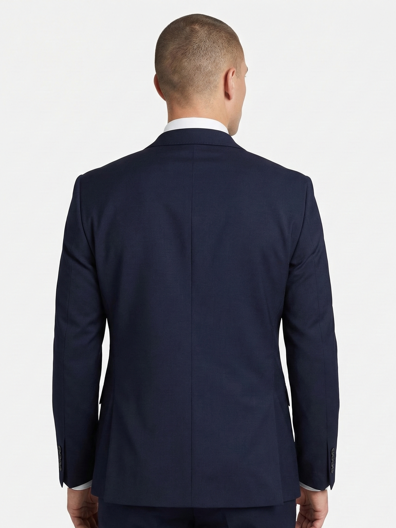 Jasper Navy Tapered Fit Suit Jacket