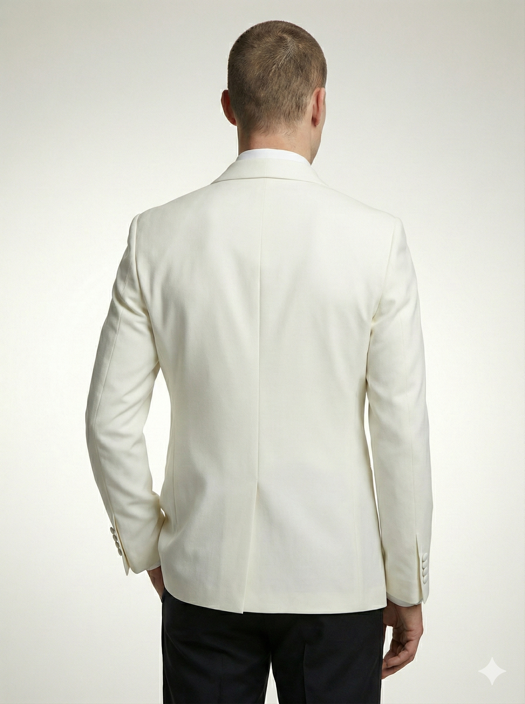 White tuxedo Jacket