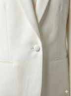 White tuxedo Jacket