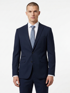 Jasper Navy Tapered Fit Suit Jacket