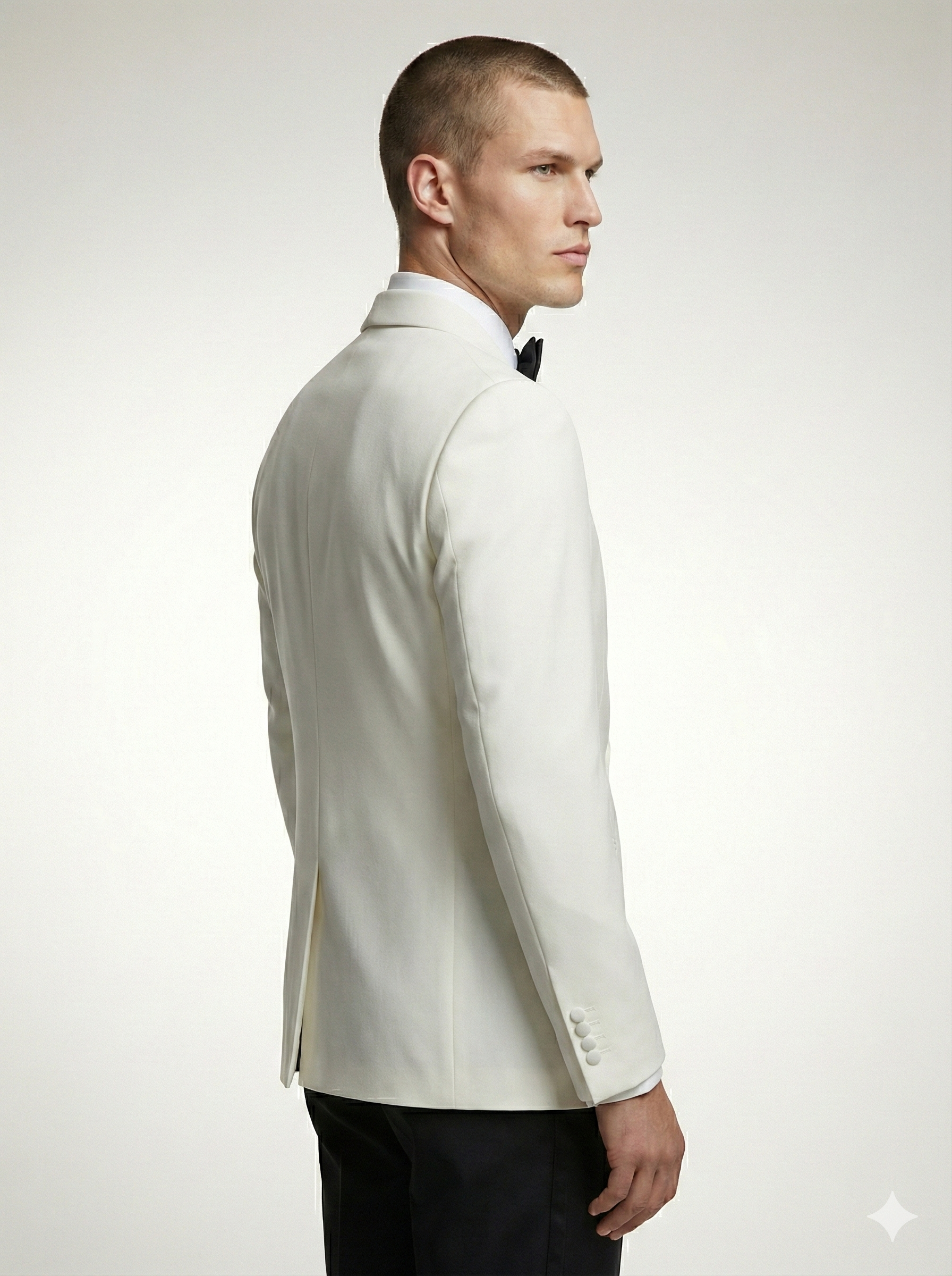 White tuxedo Jacket