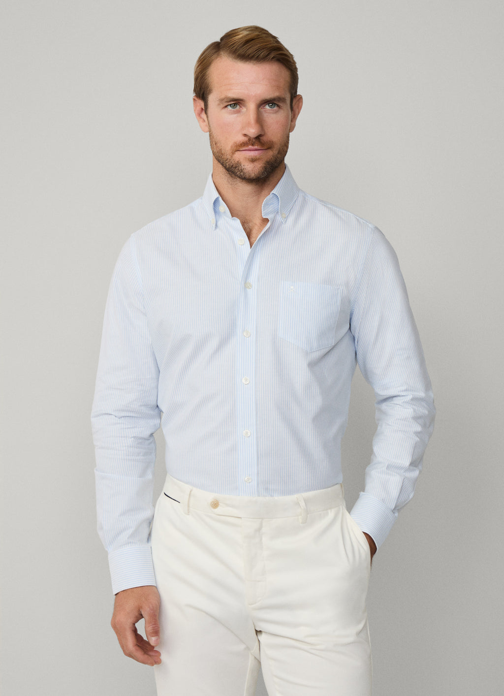 Hacket Oxford Striped Shirt