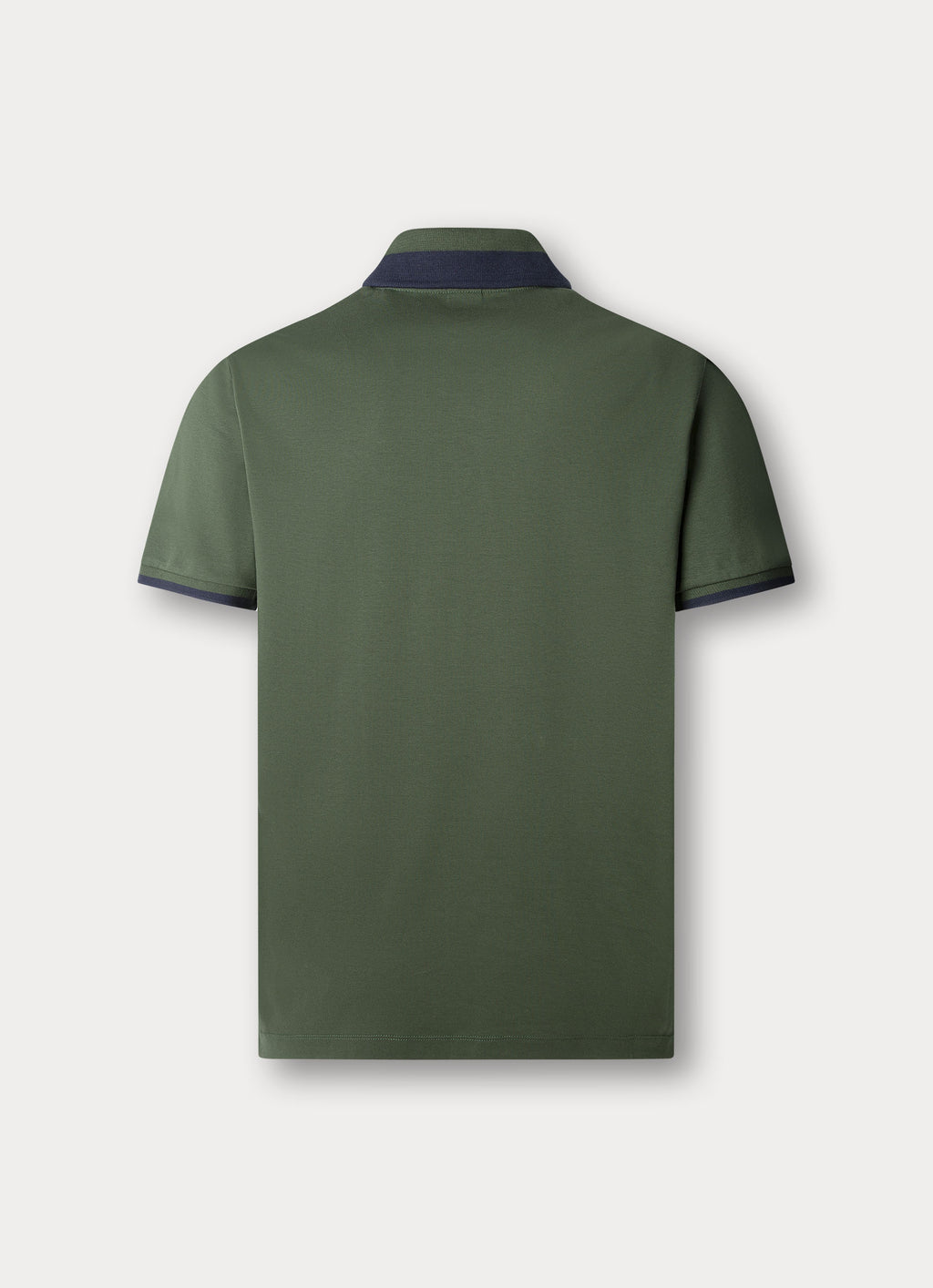 Club Collar Polo Shirt Olive