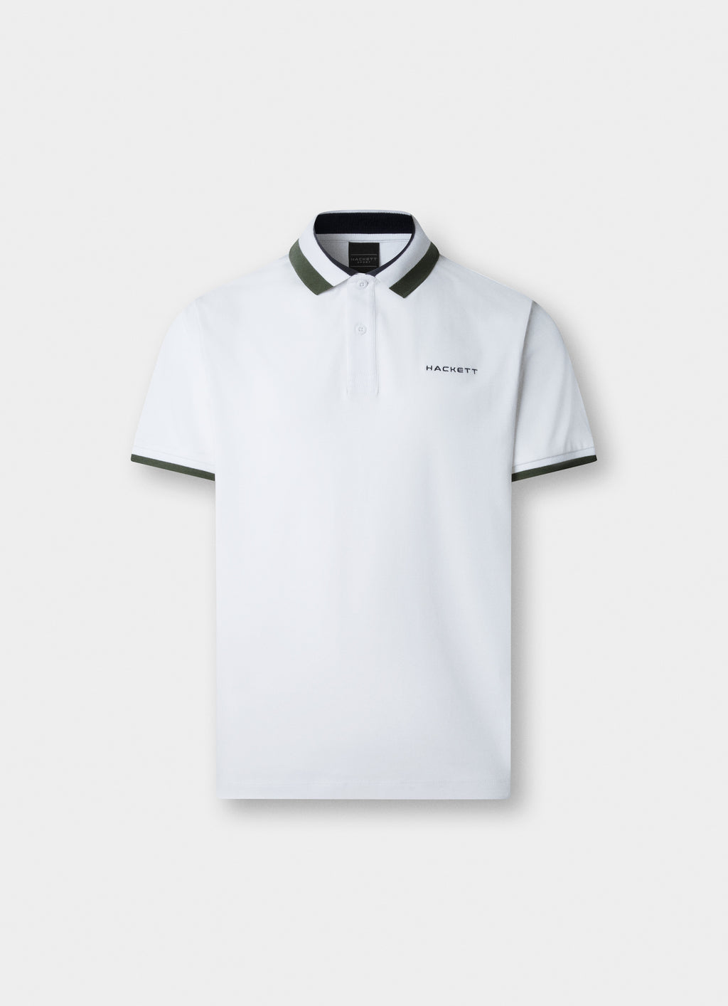 Club Collar Polo Shirt Olive