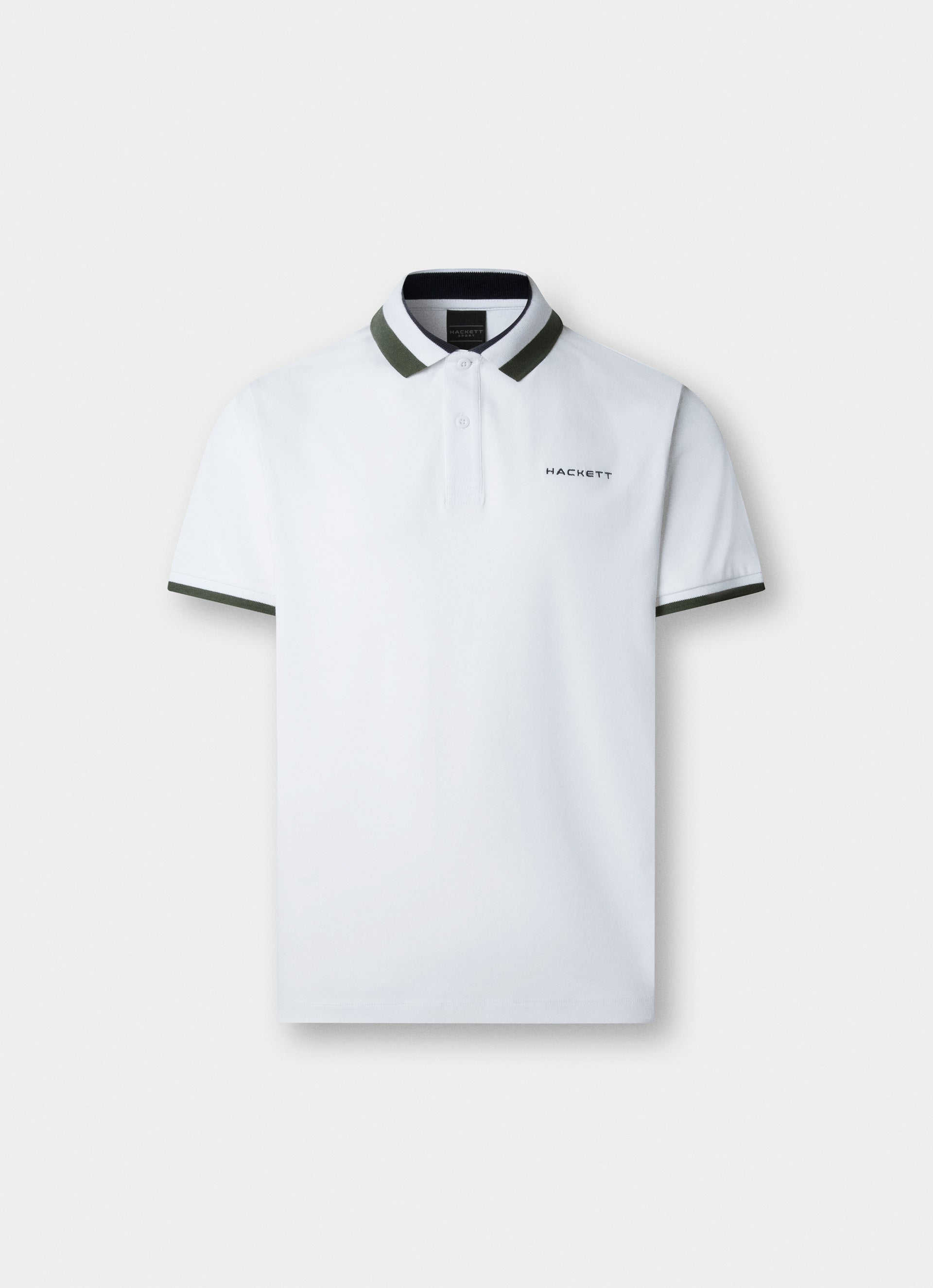 Club Collar Polo Shirt Olive