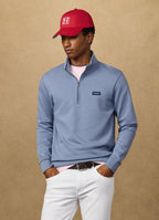 Badge Half Zip sweatshirt