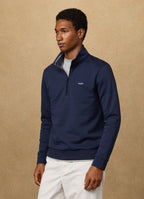 Badge Half Zip sweatshirt