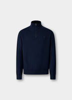 Cotton Half Zip Jumper