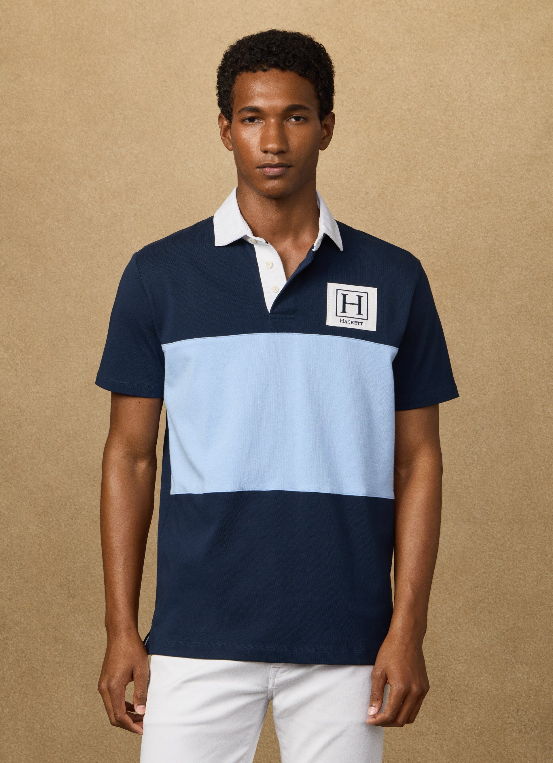 Heritage Block Cotton Polo Shirt