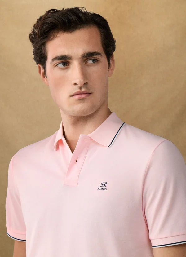 Heritage Logo Tipped Polo Shirt