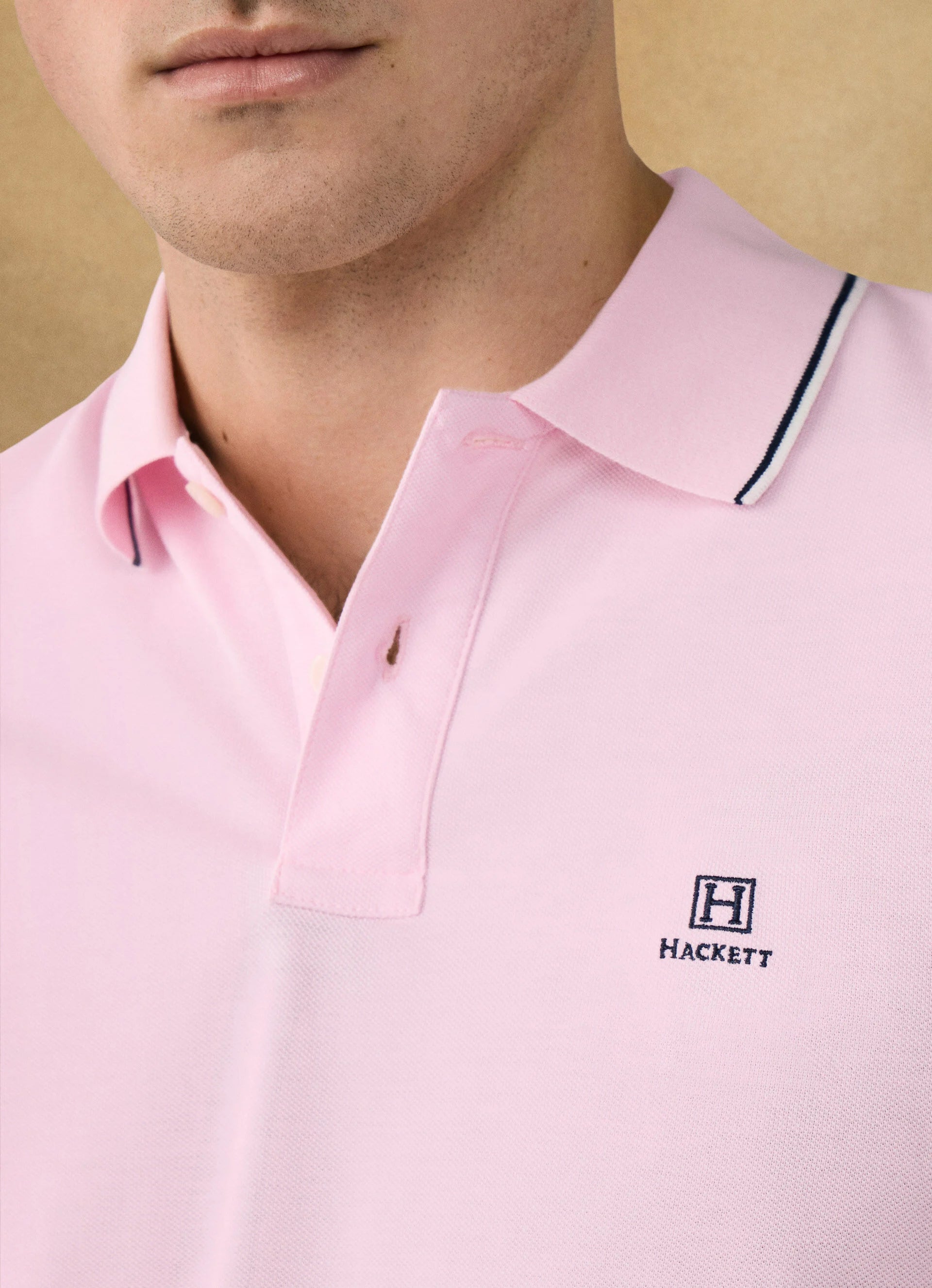 Heritage Logo Tipped Polo Shirt