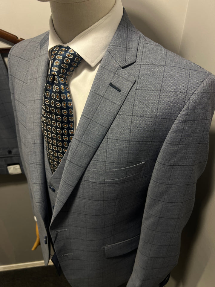 Window Pane Check Suit