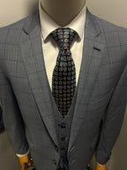 Window Pane Check Suit