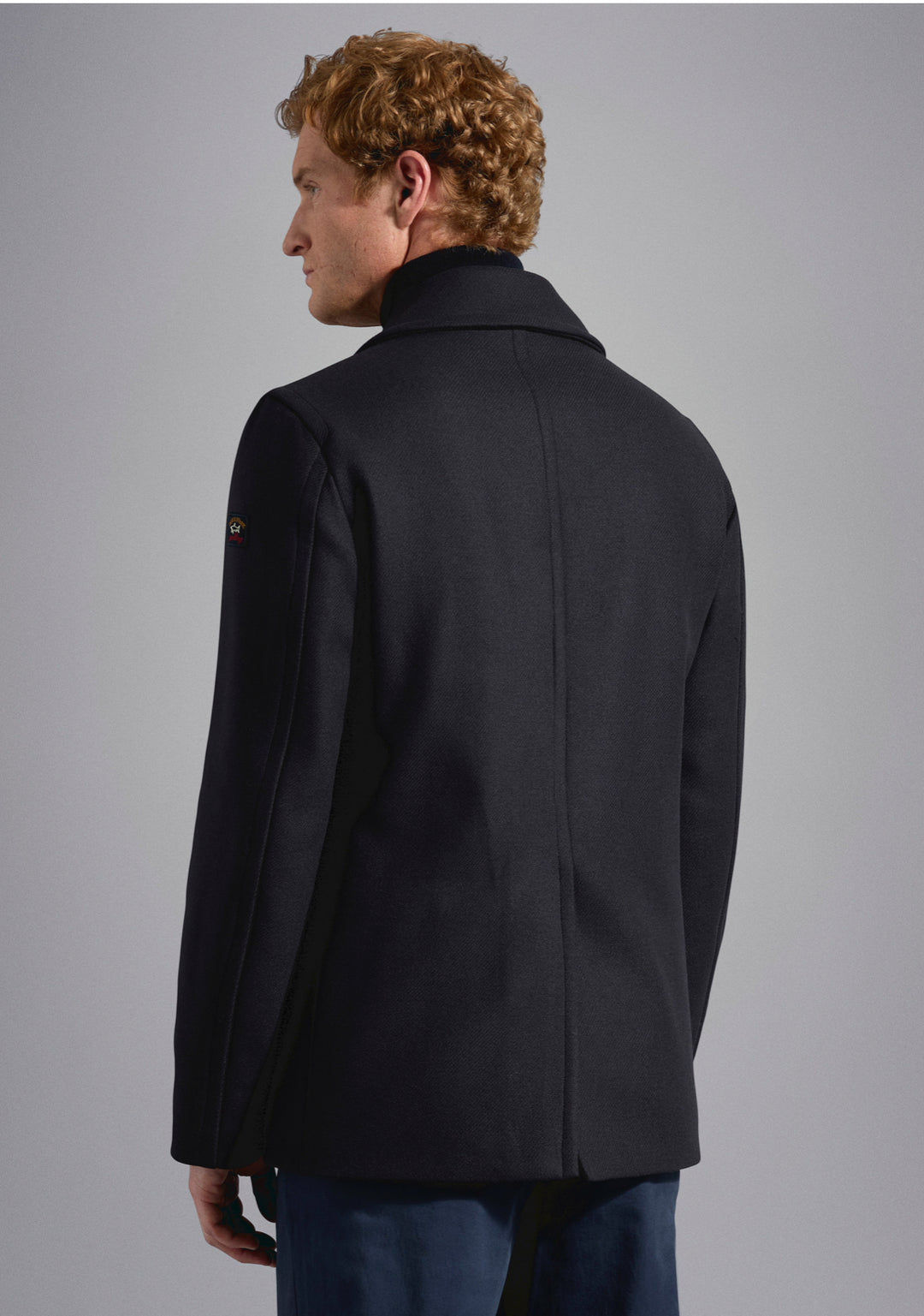 Wool-Cashmere Peacoat