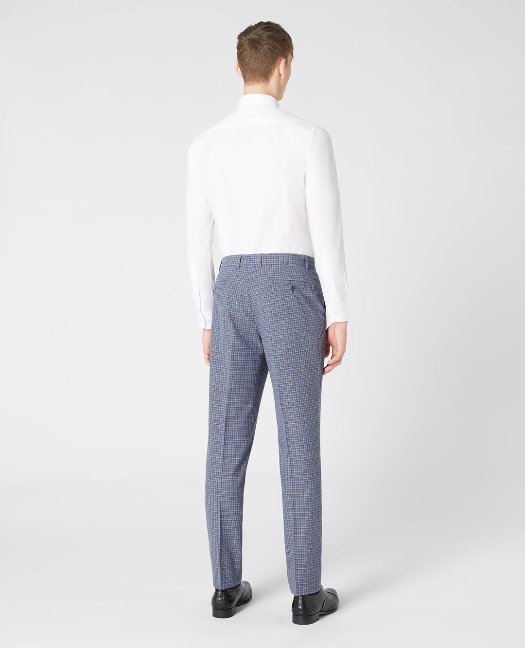 Blue Lucian suit trousers