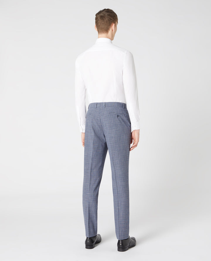 Blue Lucian suit trousers