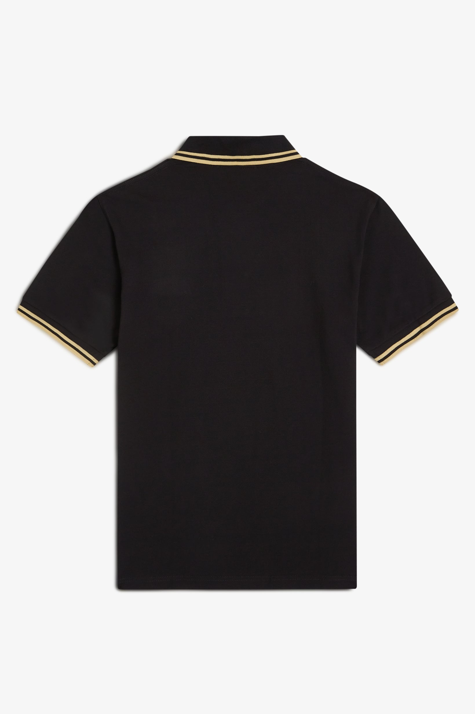 Fred Perry M12 Polo Shirt Black Champagne 157 | Made in England