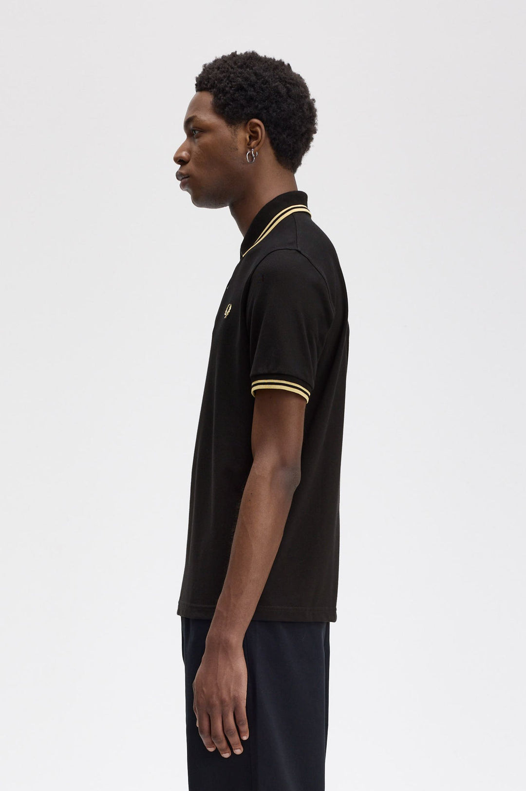 Black and Gold Polo shirt