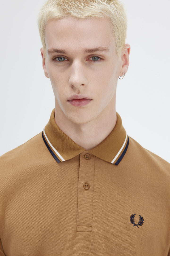 Caramel short sleeve Polo Shirt