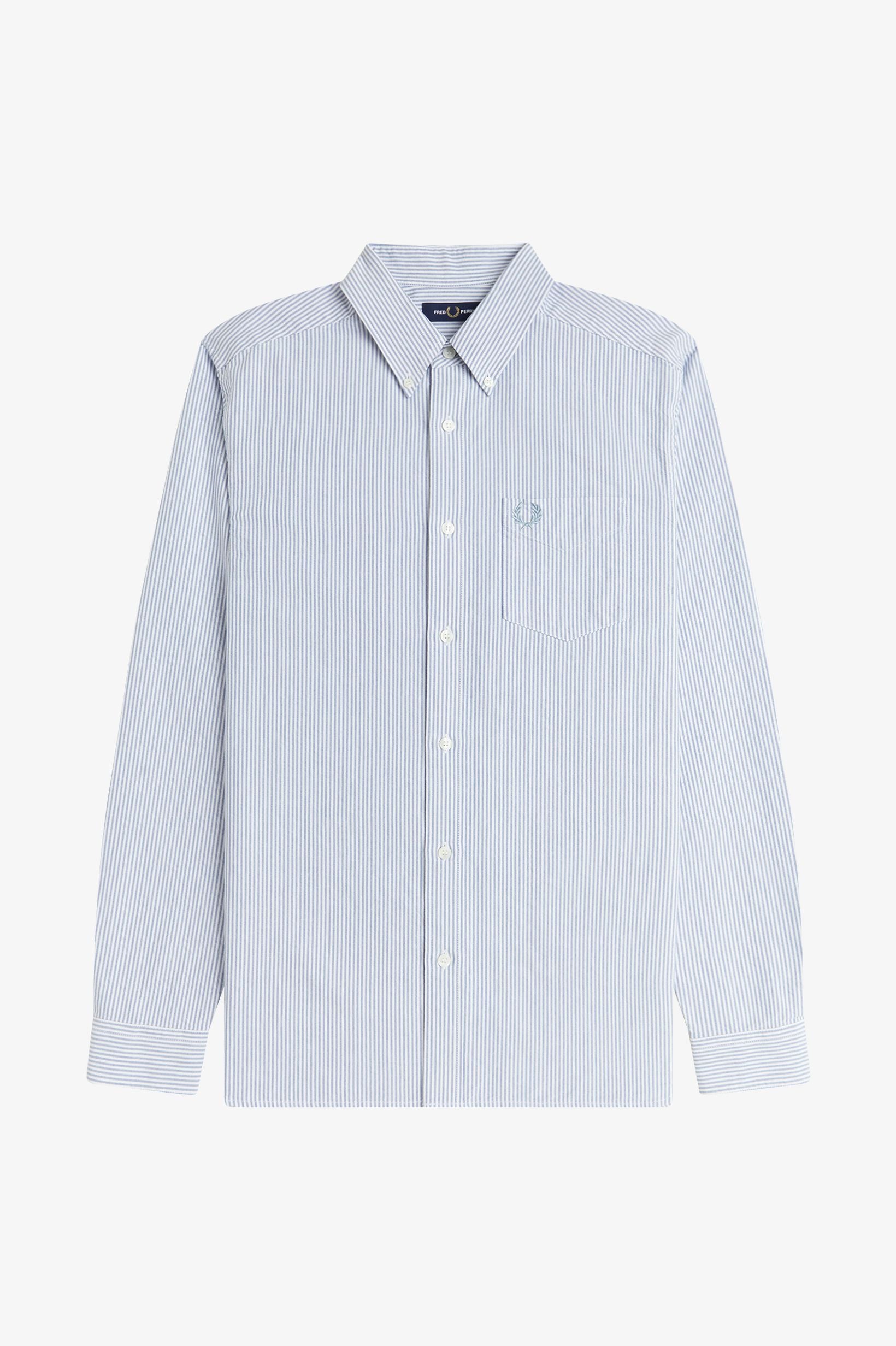 Blue Oxford Stripe Shirt