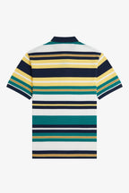 Striped Relaxed Polo Shirt