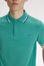 Fred Perry Twin Tipped Polo Shirt – Deep Mint