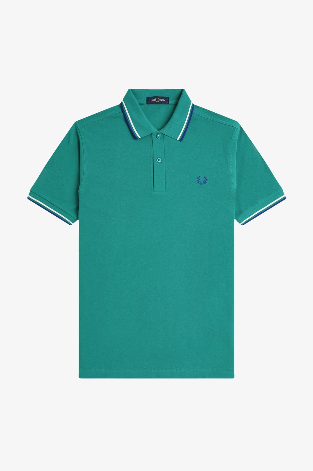 Fred Perry Twin Tipped Polo Shirt – Deep Mint