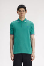 Fred Perry Twin Tipped Polo Shirt – Deep Mint