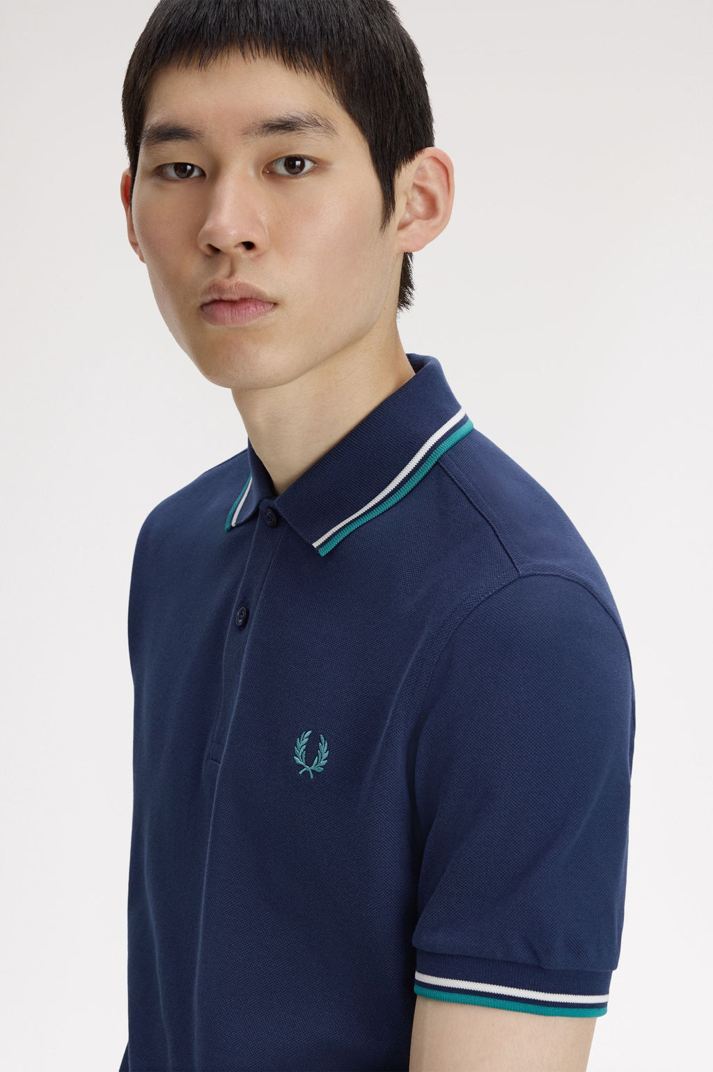 Twin Tipped Polo Shirt – Tennis Blue