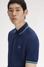 Twin Tipped Polo Shirt – Tennis Blue