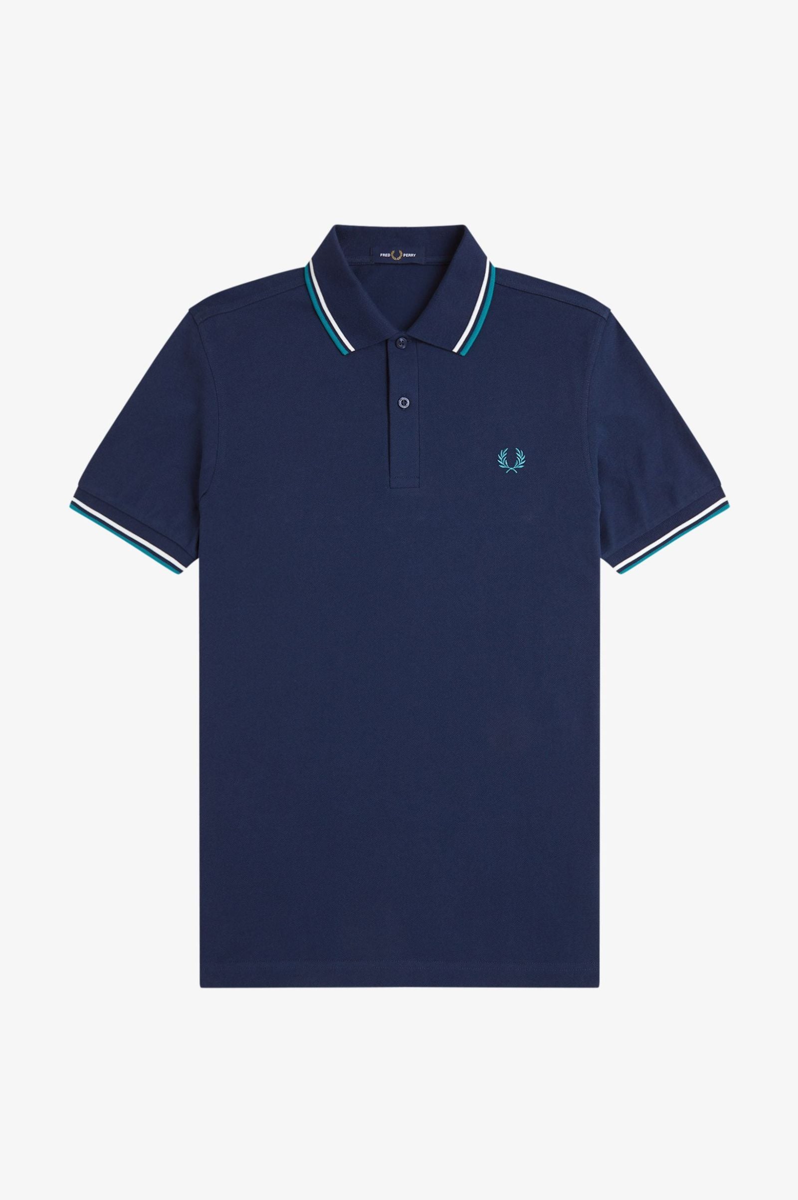 Twin Tipped Polo Shirt – Tennis Blue