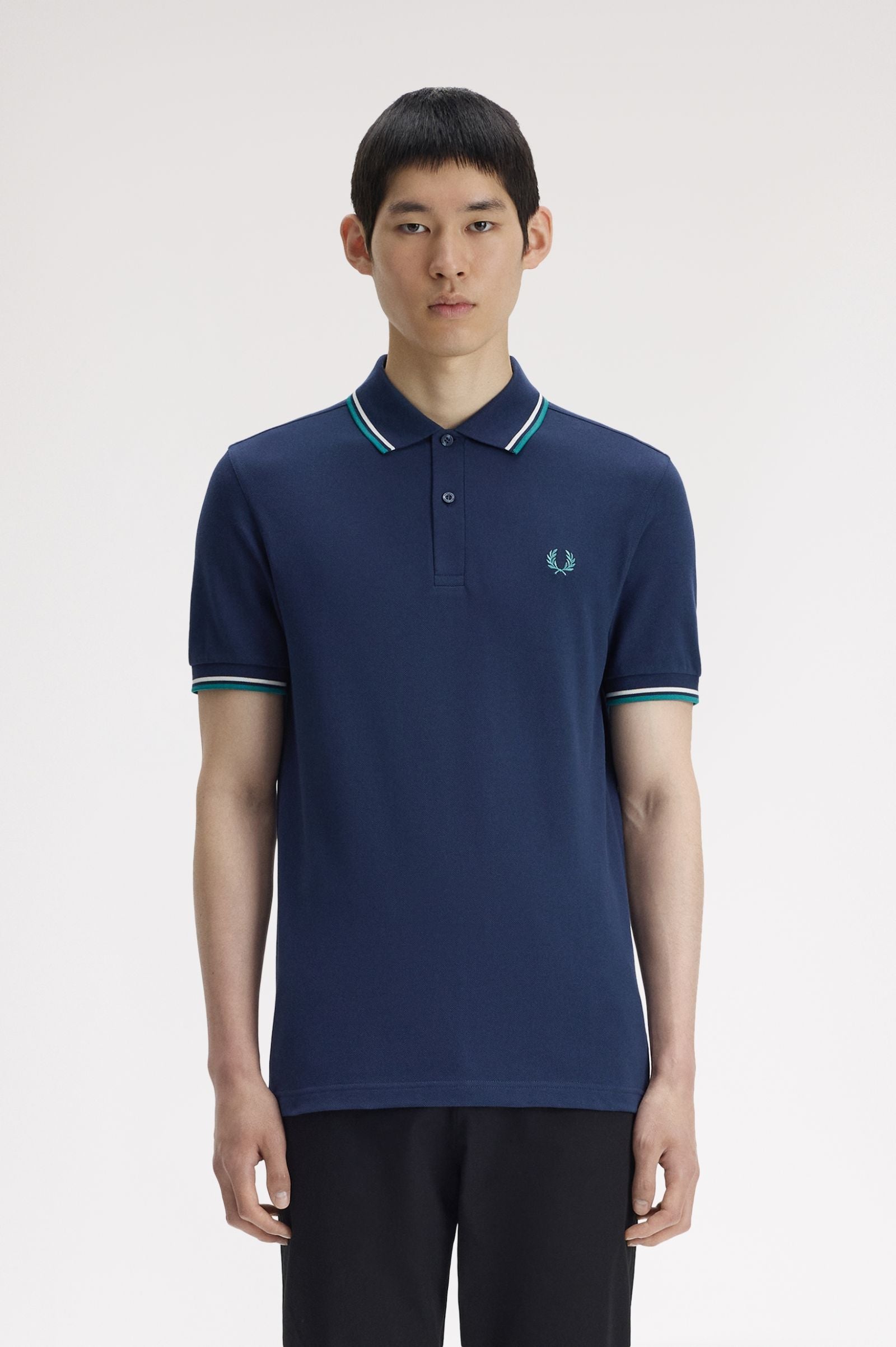 Twin Tipped Polo Shirt – Tennis Blue