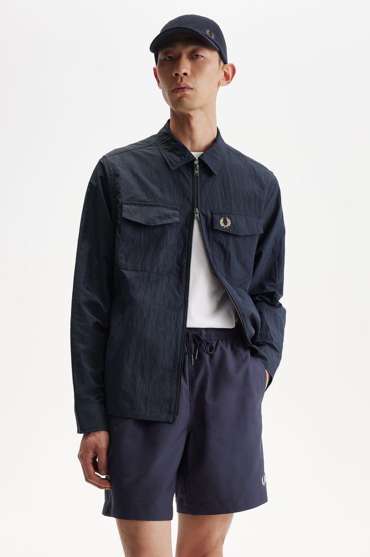 Navy overshirt