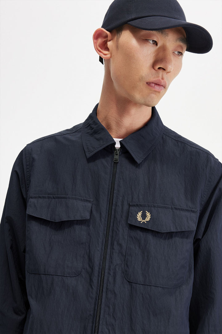 Navy overshirt