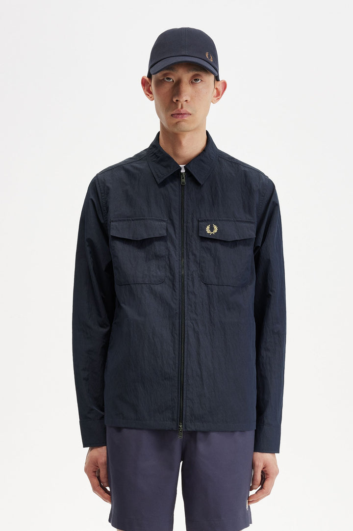 Navy overshirt