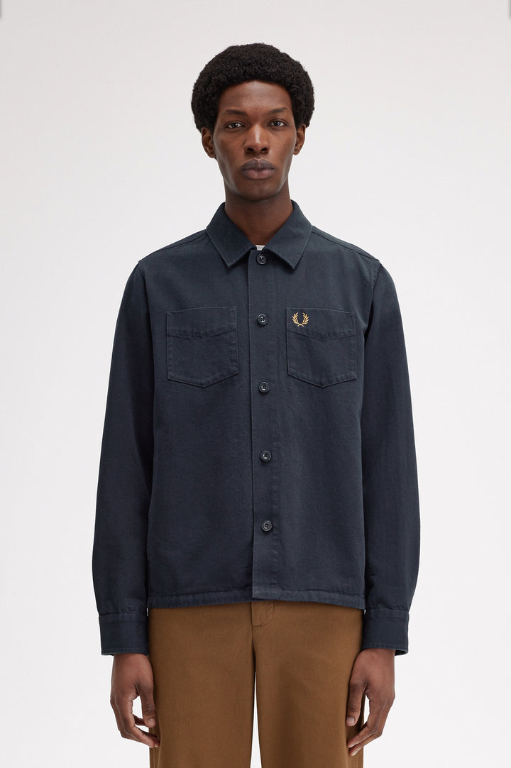 Navy overshirt