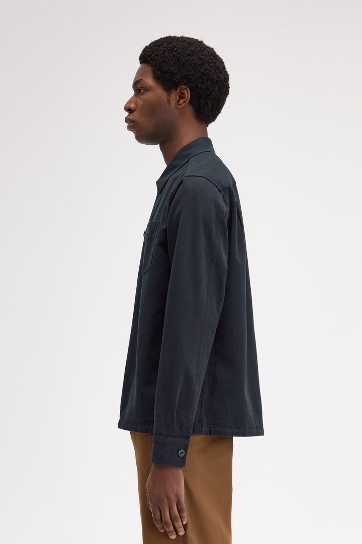 Navy overshirt