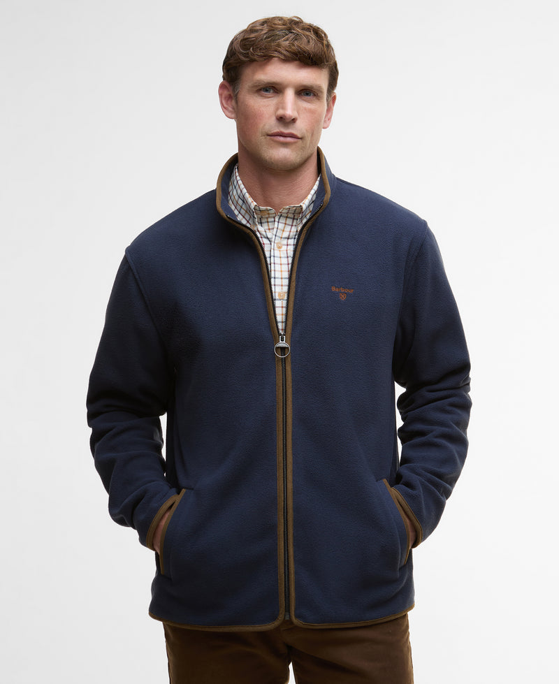 Barbour Hardwood Zip Through Fleece