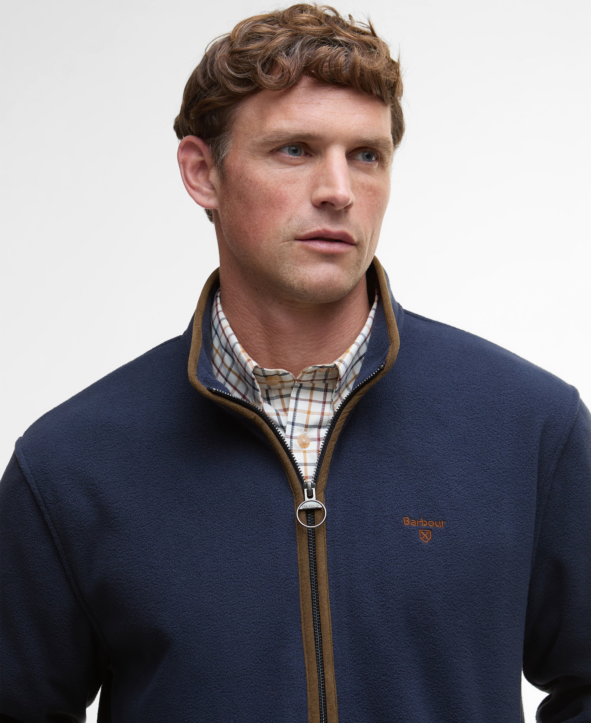 Barbour Hardwood Zip Through Fleece