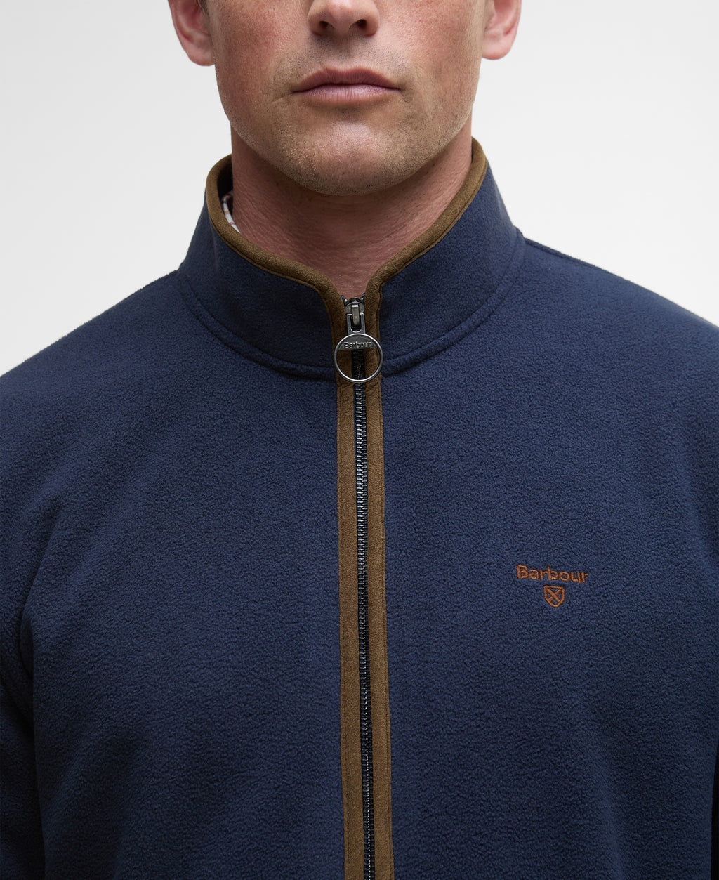 Barbour Hardwood Zip Through Fleece