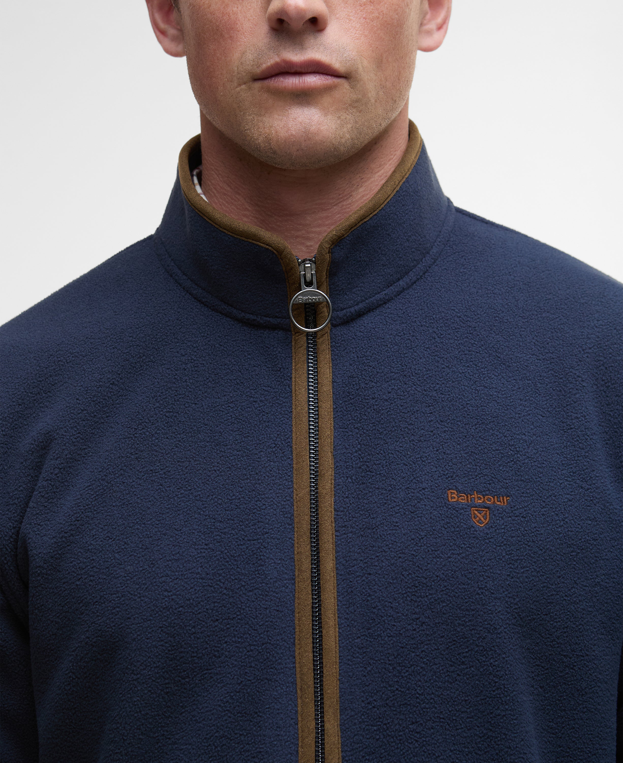 Barbour Hardwood Zip Through Fleece