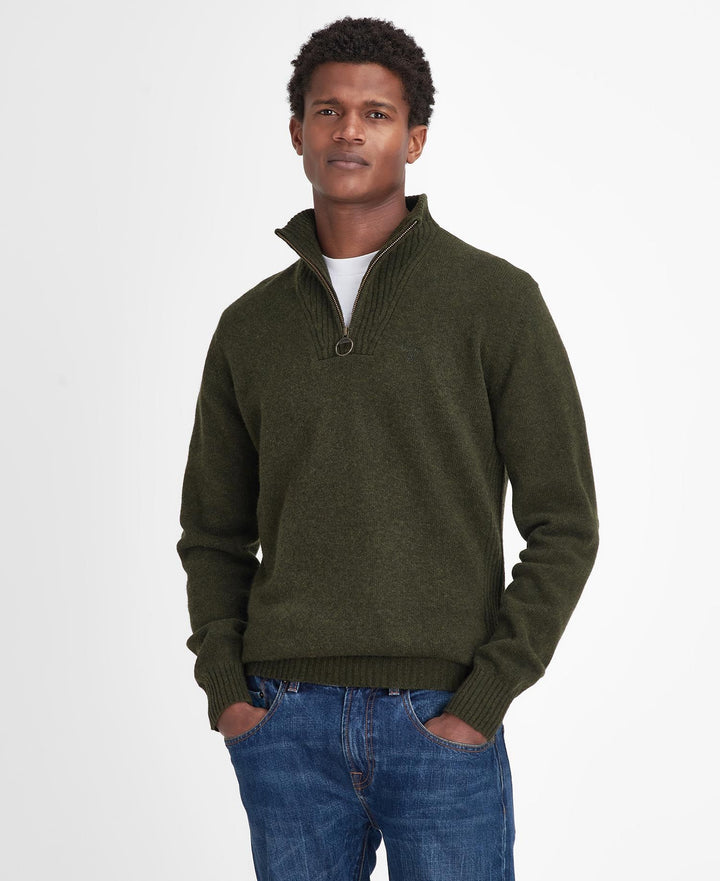 Lambswool Essential Half Zip Jumper