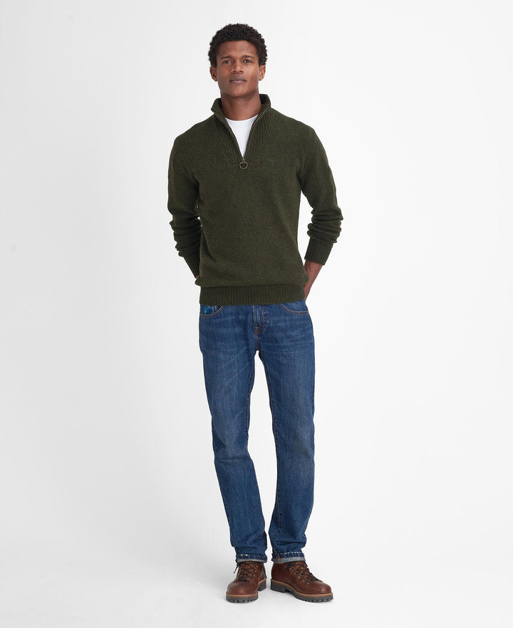 Lambswool Essential Half Zip Jumper