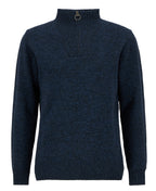 Essential  Navy Lambswool Half Zip