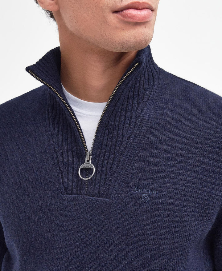 Lambswool Essential Half zip Jumper