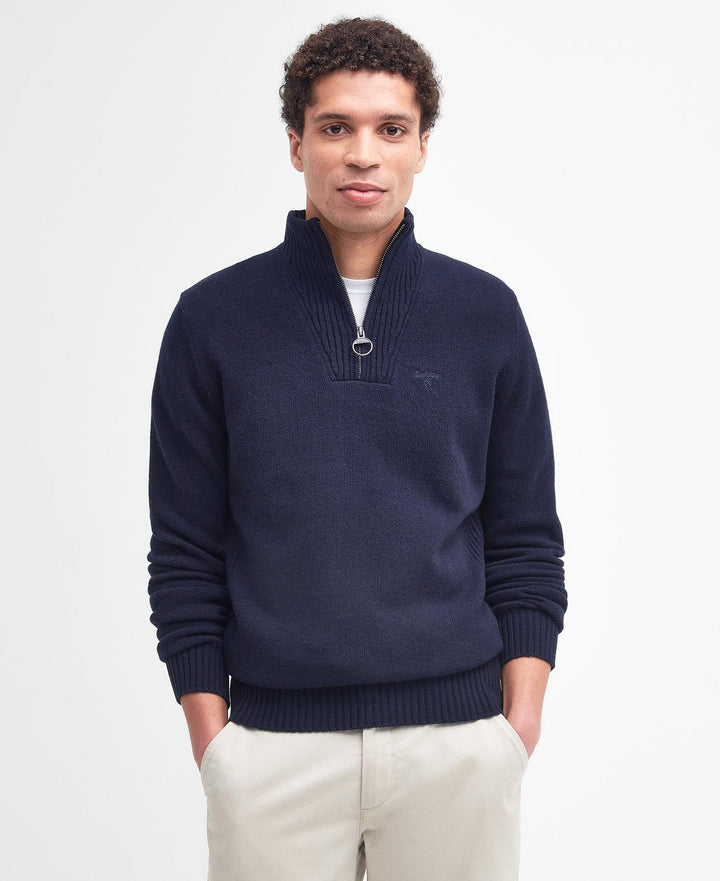 Lambswool Essential Half zip Jumper