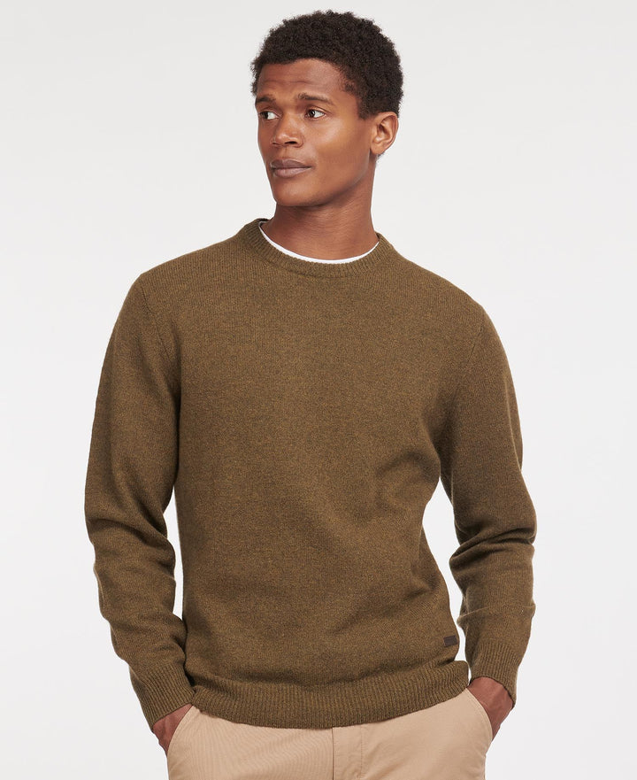 Essential Willow Green Crew Neck Sweater