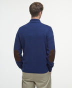 Barbour Patch Half Zip Knitted Jumper