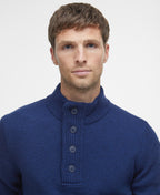 Barbour Patch Half Zip Knitted Jumper